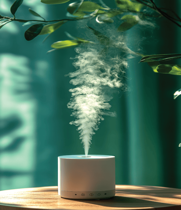 Diffuser emitting mist